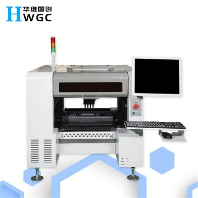 Pequeña máquina de instalación automática de escritorio de alta velocidad